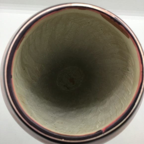 Vintage Hand Carved Soapstone African Vase Elephant Tree Nature - Picture 8 of 11